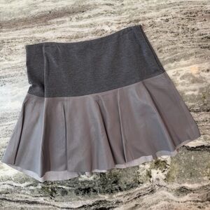 Hinge Gray A-Line Skirt